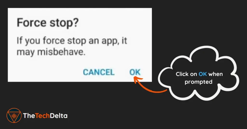 Force Stop CQATest App
